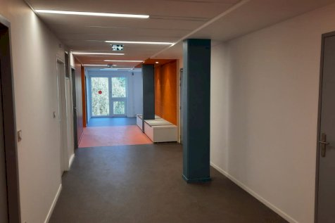 Peinture et sols du lycée d'Estournelles de Constant à La Flèche- Une réalisation Boulfray